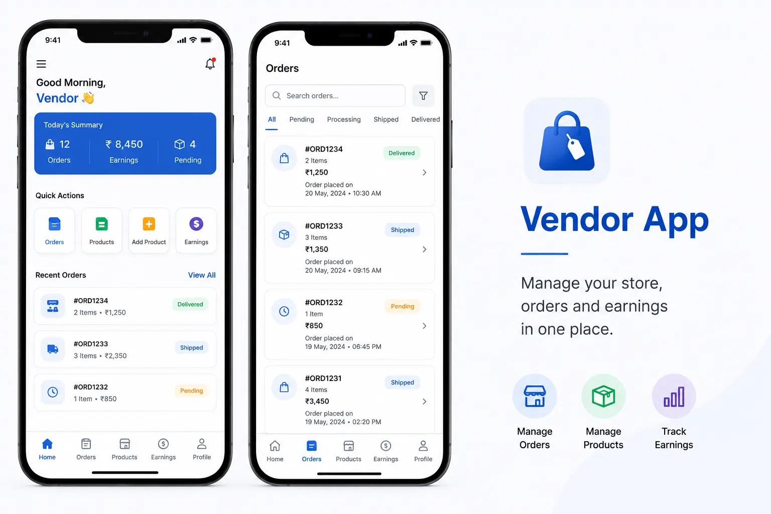 GoGeneric Vendor App